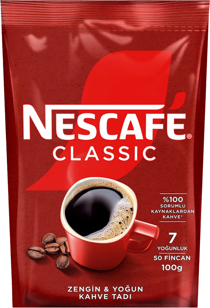 NESCAFE CLASSİC 100G PŞT NESTLE