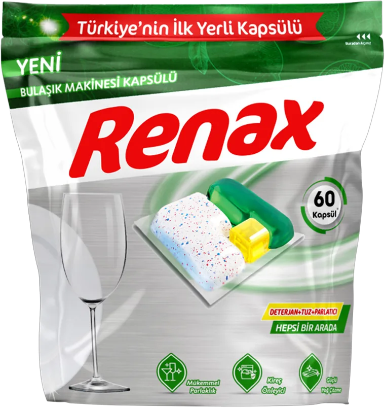 TABLET BUL.DETERJANI H1A 60Lİ RENAX