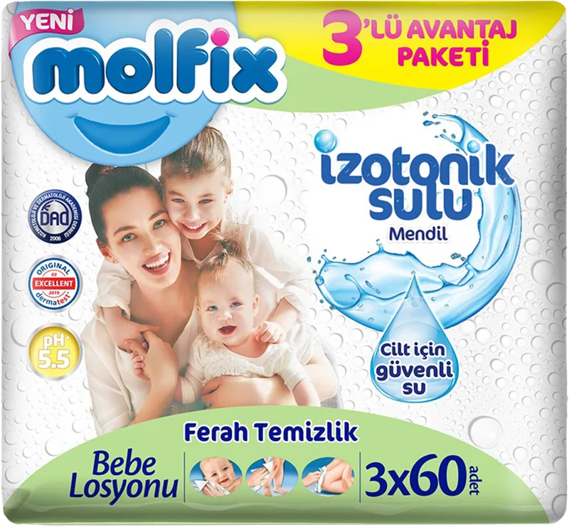 ISLAK HAVLU 3*60LI MOLFİX