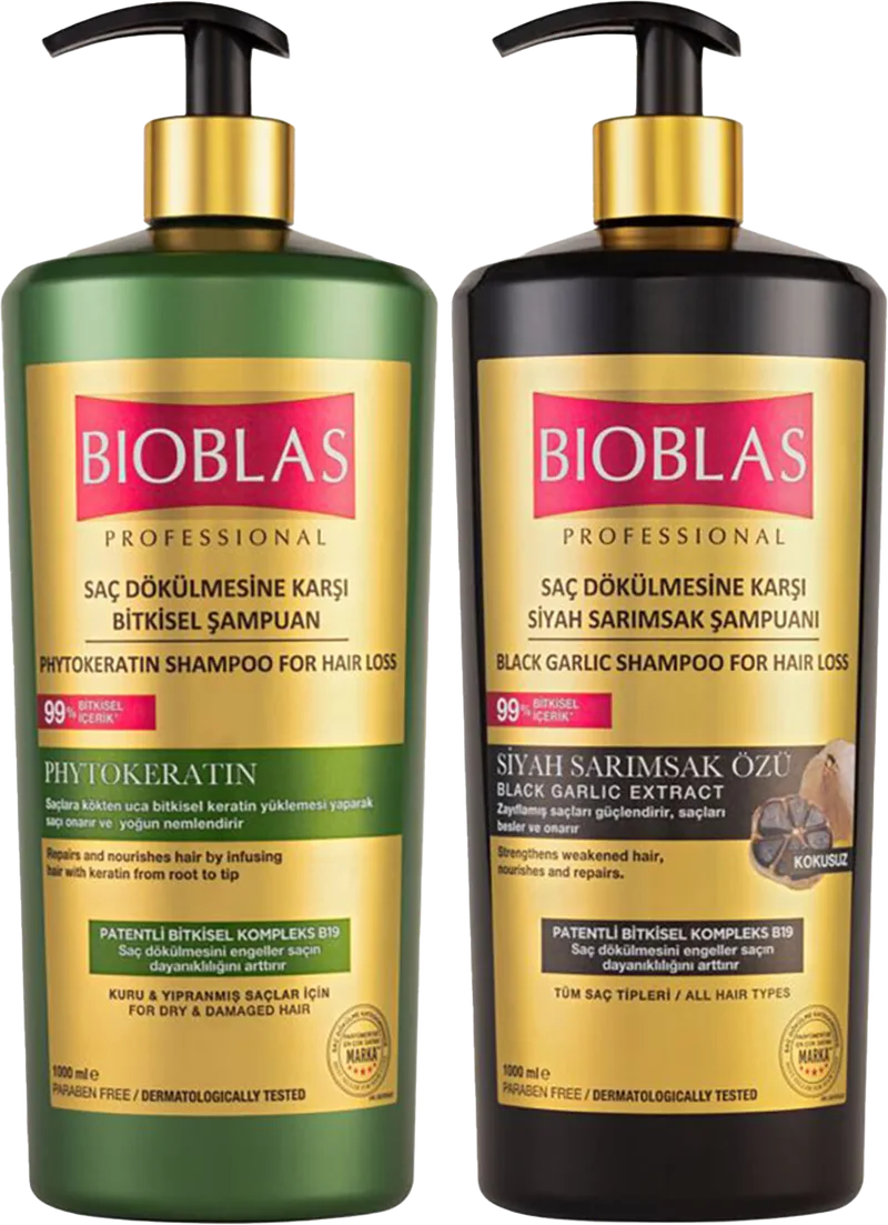 ŞAMPUAN 1L BİOBLAS Çeşitleri POMPALI