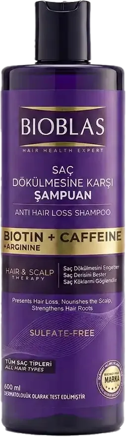 ŞAMPUAN 400ML BİOBLAS BİOTİN CAFFEİNE