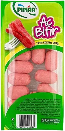 AÇ BİTİR SOSİS HİNDİ 130G PINAR KOKTEYL