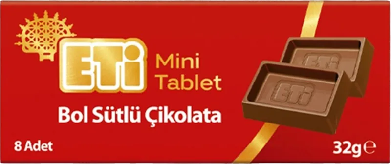 ÇİKOLATA MİNİ 32G ETİ BOL SÜTLÜ
