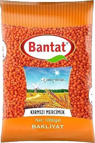 KIRMIZI MERCİMEK 1KG BANTAT