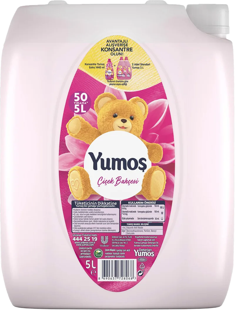 YUMUŞATICI KLASİK 5L ÇEŞİTLERİ YUMOŞ