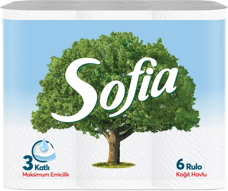 KAĞIT HAVLU 6LI SOFİA