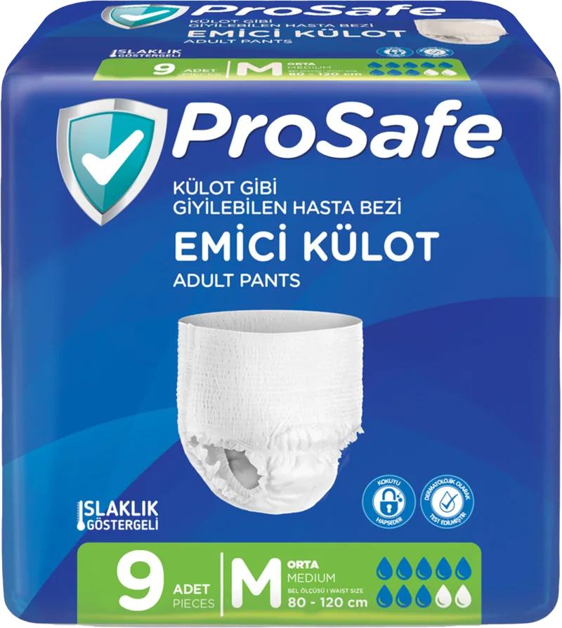 EMİCİ KÜLOT PROSAFE 9LU MEDİUM
