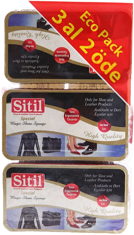 SİTİL AYAKKABI SÜNGERİ 3LÜ