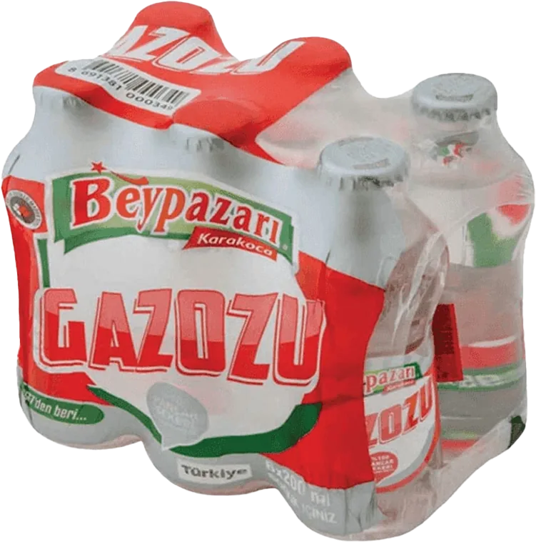 GAZLI 6LI 200ML CAM BEYPAZARI GAZOZ