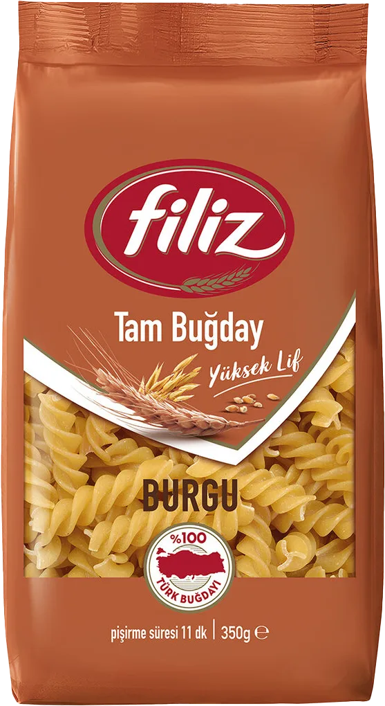MAKARNA FİLİZ 350G TAM BUĞDAY BURGU
