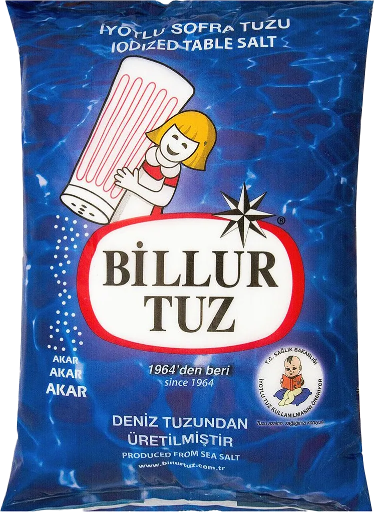 İYOTLU TUZ 3KG BİLLUR PŞT.