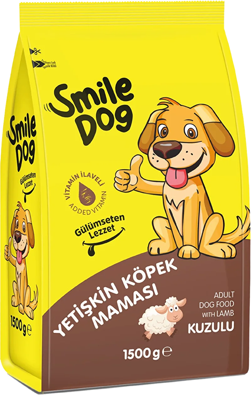 KURU KÖPEK MAMASI 1.5KG SMİLE Çeşitleri