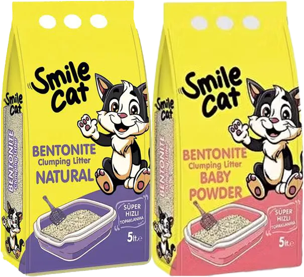 KEDİ KUMU 5L SMİLE Çeşitleri