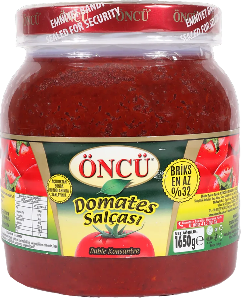 DOMATES SALÇASI PET 1650G ÖNCÜ