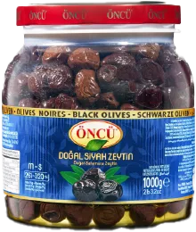 SİYAH ZEYTİN 1KG (261-320) ÖNCÜ M-S