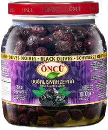 SİYAH ZEYTİN 1KG (381-410) ÖNCÜ 3XS
