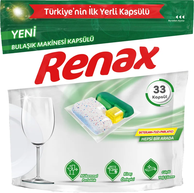 TABLET BUL.DETERJANI H1A 33LÜ RENAX
