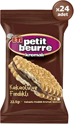 KREMALI BİSK.KREMALI 22.5G ETİ KAKAOLU