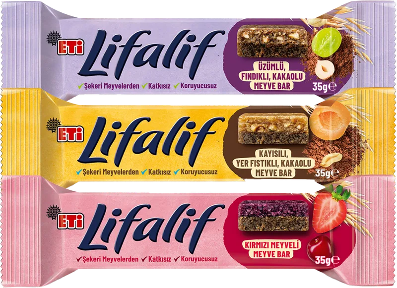LİFALİF MEYVELİ BAR 35G ETİ ÇEŞİTLERİ