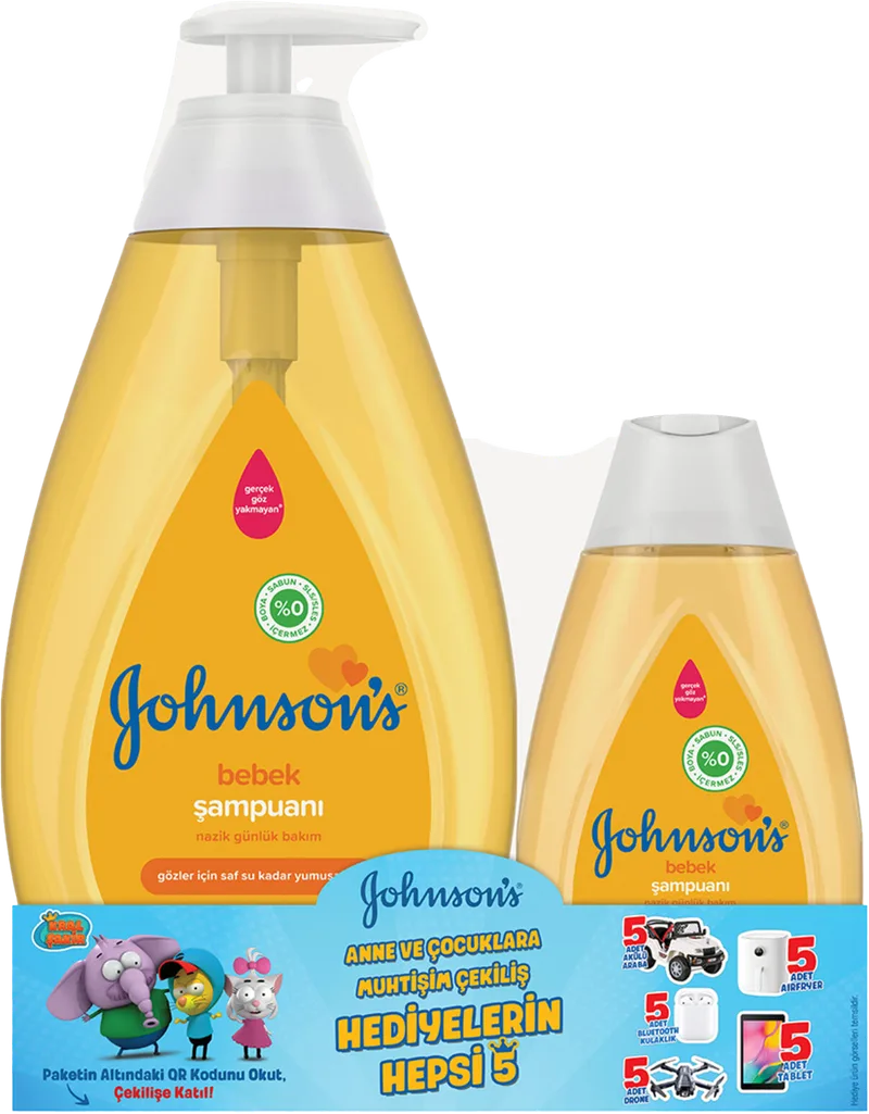 ŞAMPUAN 750ML+200ML ŞAMP.HED.JOHNSONS BABY