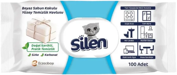 YÜZEY HAVLU 100LÜ SİLEN