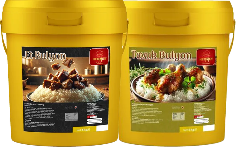 HEMMEN TOZ BULYON 5KG Çeşitleri