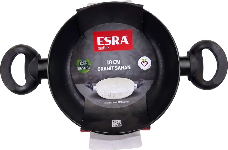 TEFLON YUMURTA SAHANI 18CM ESRA BORDO