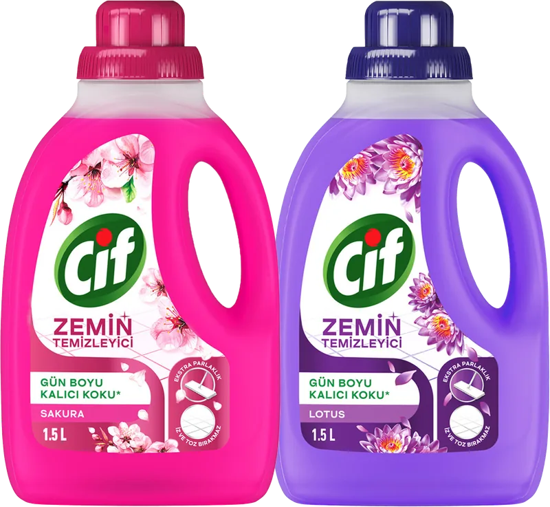 YÜZEY SIVI 1,5L CİF ZEMİN ÇEŞİTLERİ