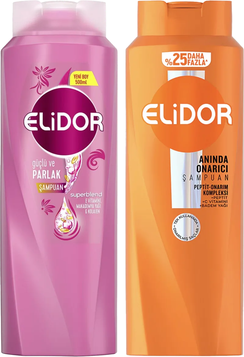 ŞAMPUAN 500ML ELİDOR Çeşitleri