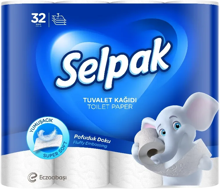 TUVALET KAĞIDI 32Lİ SELPAK 3Kat
