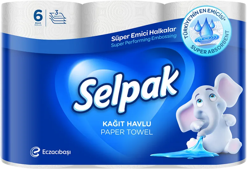 KAĞIT HAVLU 6LI SELPAK