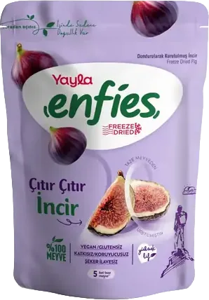 KURUTULMUŞ MEYVE ENFES 20G YAYLA İNCİR DİLİMLİ