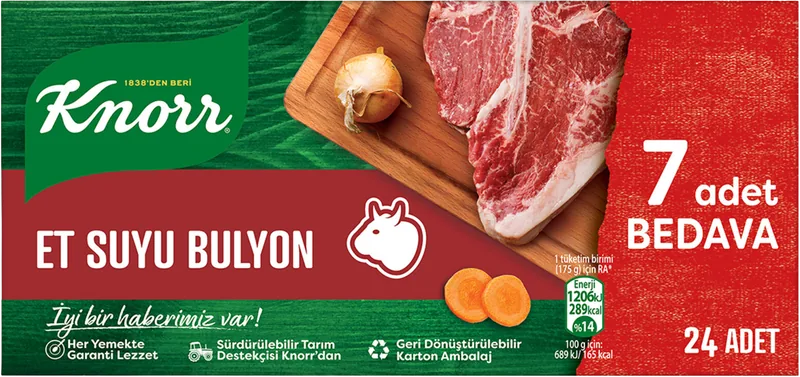 KNORR BULYON 240G 24LÜ ET