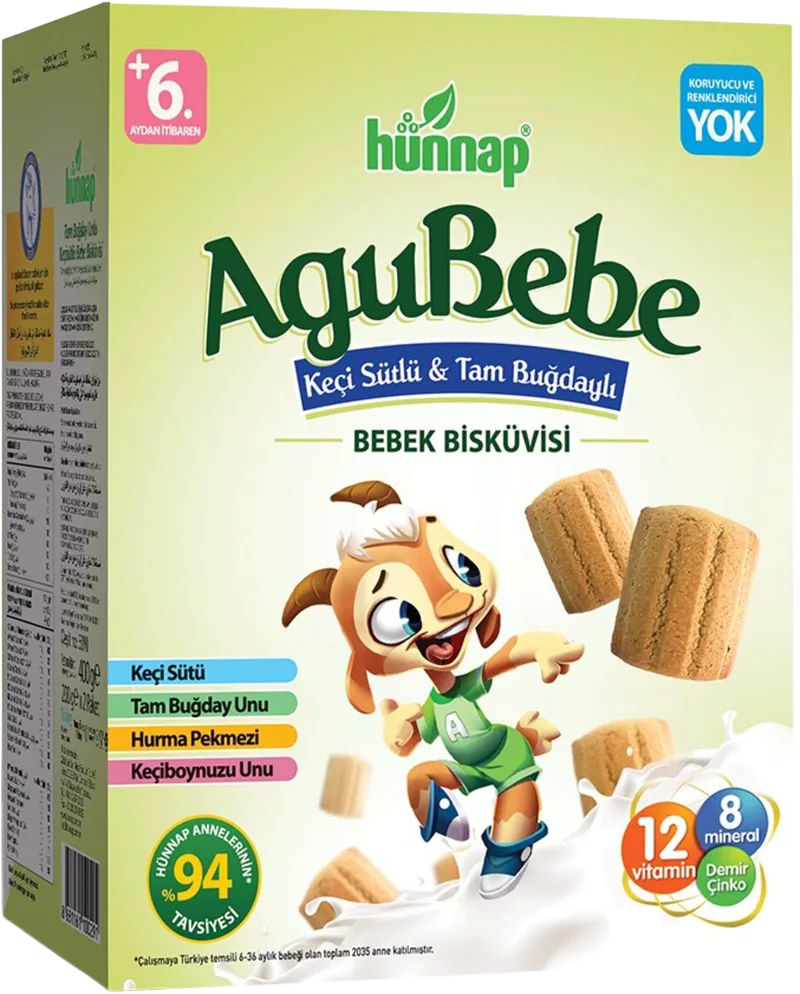 BEBEK BİSK. 400G HÜNNAP KEÇİ SÜTLÜ
