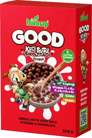 GEVREK TOPLARI 240G HÜNNAP KEÇİ SÜTLÜ ÇİKOLATALI