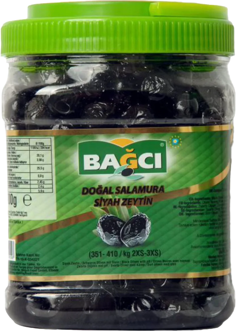 BAGCİ ZEYTİN 900G YAGLİ SALAMURA (351-410)