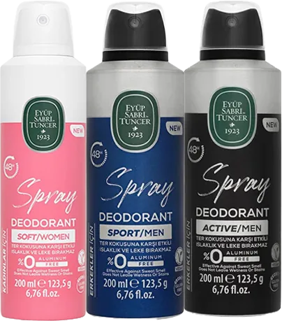 DEODORANT 200ML EYÜP SABRİ Çeşitleri